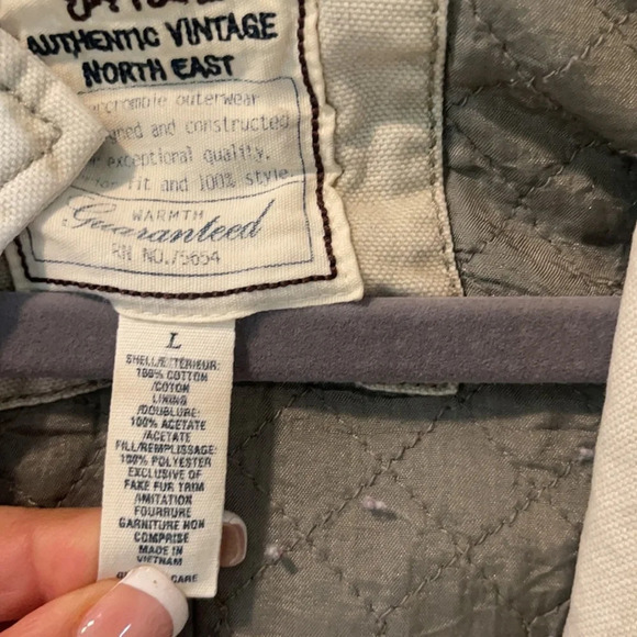 Abercrombie Utility jacket size Large fair condition - Picture 8 of 16